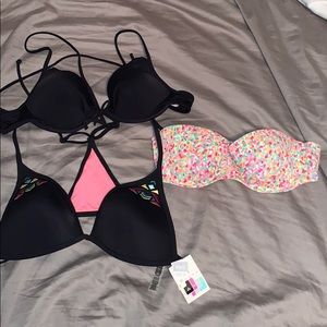 3 Victoria Secret Bikini Tops